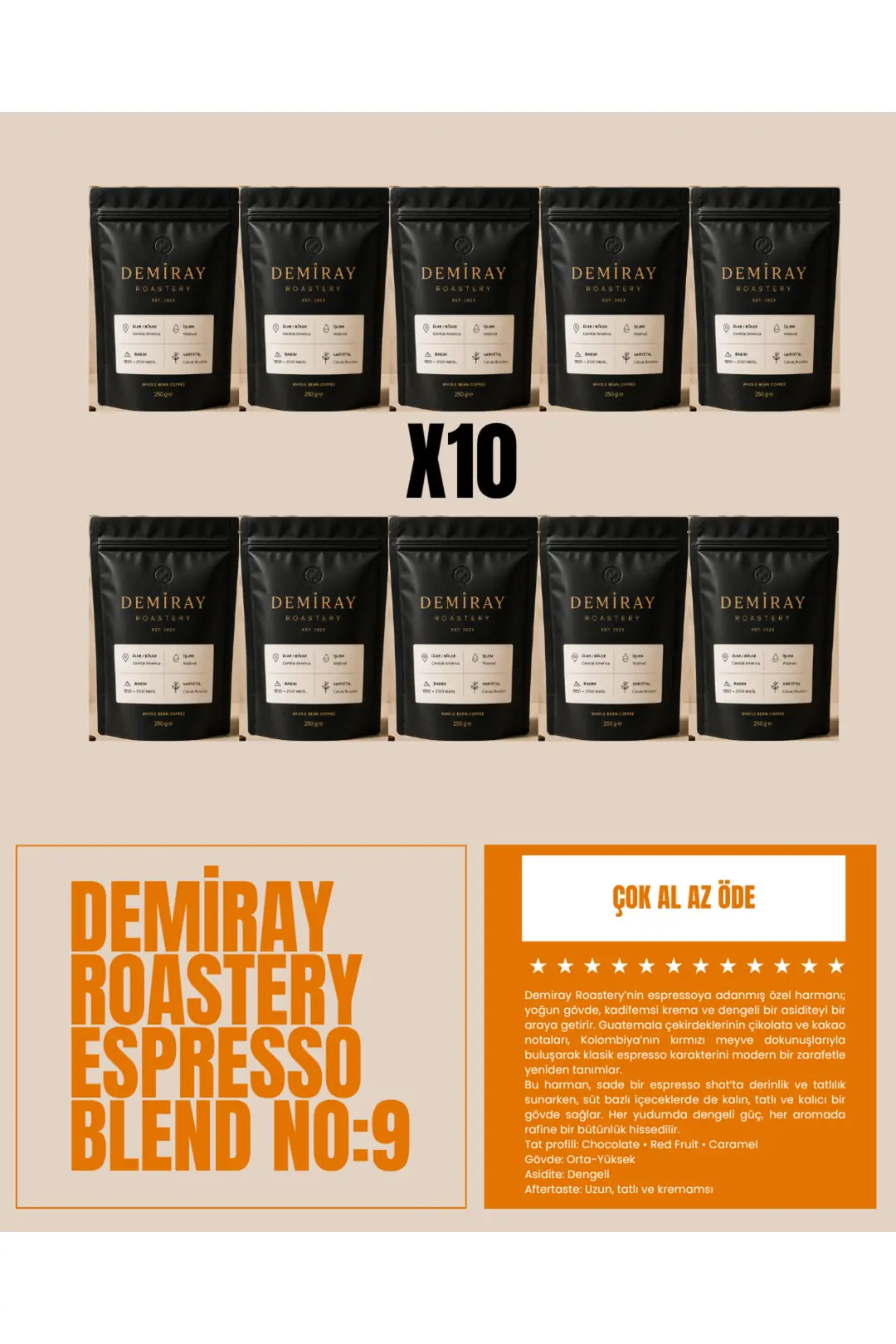 Espresso Blend 10x 1KG
