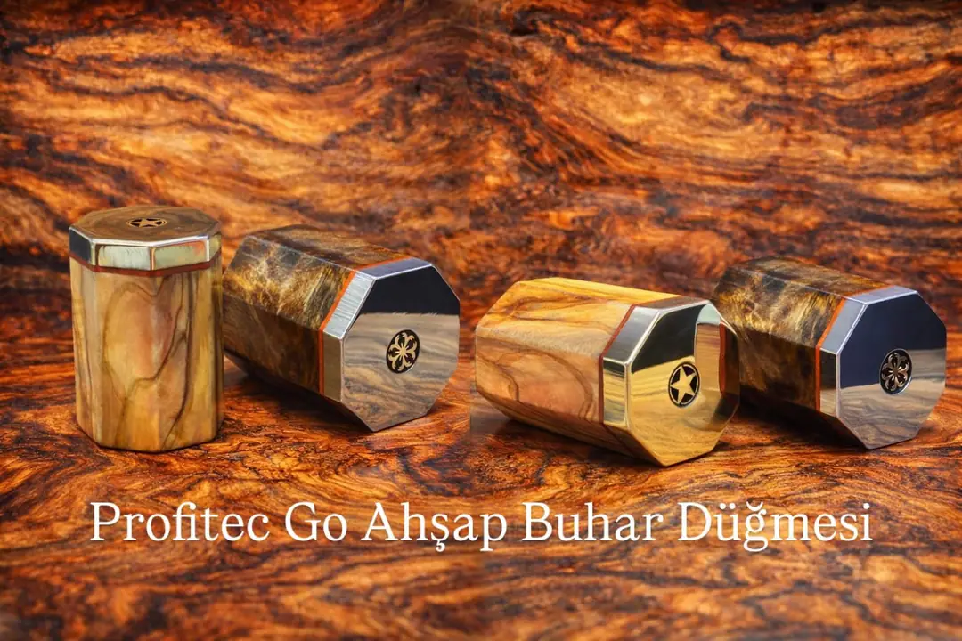 Ürün görseli: Profitec Go Ahşap Buhar Düğmesi